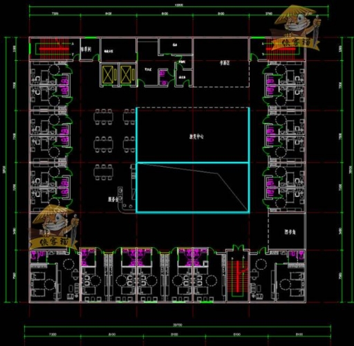 养老院项目社区康养中心老年住宅公寓民宿酒店PPT方案CAD施工图